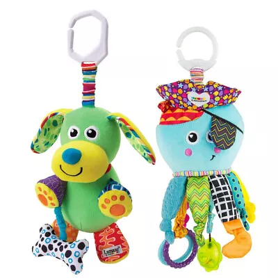 2x Lamaze Calmari Captain/Pupsqueak Baby Activity/Soft Toys W/ Rattle/Squeak 0m+ • $49