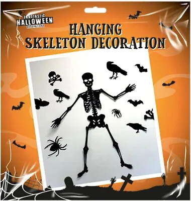 Halloween Hanging Skeleton Home Window Door Decorations Party Prop Spooky • £2.99