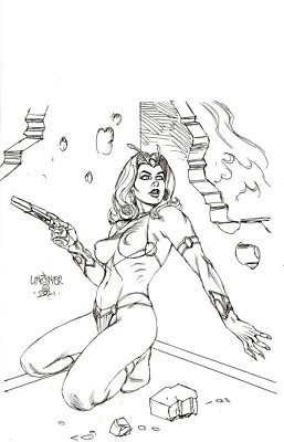 $6.99 • Buy John Carter Of Mars #1 Cover V Linsner Virgin B&w 11 Copy FOC Incentive Variant