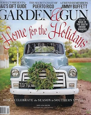 Garden & Gun Magazine  December / January 2024 Remembering Jimmy Buffett • $11.99