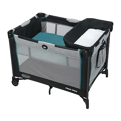 Graco Pack 'n Play Simple Solutions Playard With Bassinet Darcie • $45