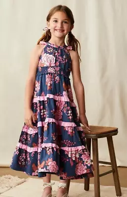 NWT Matilda Jane Enchanted Garden Clarabelle Halter Maxi Dress Size 8 NEW • $70.95