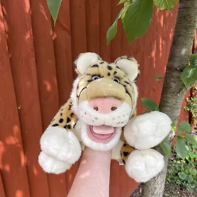 Hand Puppet Keel Toys 15” LONG EXCELLENT CONDITION Leopard Tiger • £13