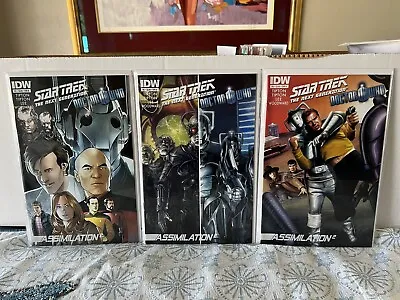 Star Trek Doctor Who 1-3 IDW Comic Books Lot Of 3 • £7.12