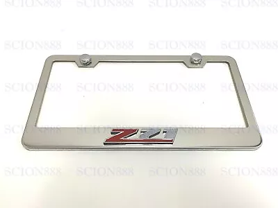 1pc 3D Z71 LOGO Emblem Badge Stainless Steel Chromed Metal License Plate Frame • $23.98