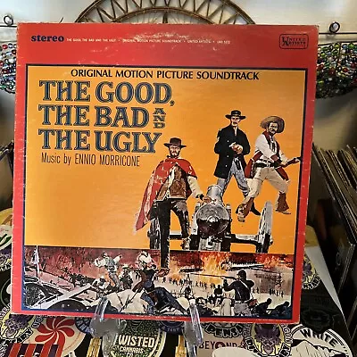 Ennio Morricone The Good The Bad And The Ugly LP  (UAS 5172) Tested Worn • $9.99