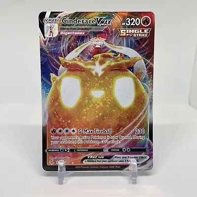 Pokemon TCG - Cinderace VMAX Ultra Rare - 045/264 - Fusion Strike NM • $0.99