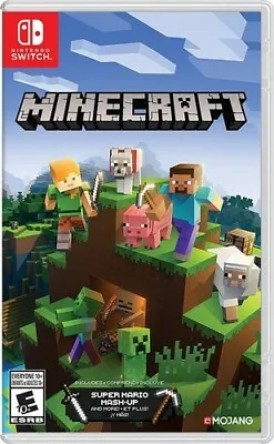Minecraft - Nintendo Switch With Super Mario Dlc Included • $50