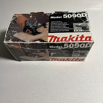 Makita 9.6V Cordless 3 3/8  Circular Saw 5090D TOOL ONLY W/ Wood Blade Tested • $25