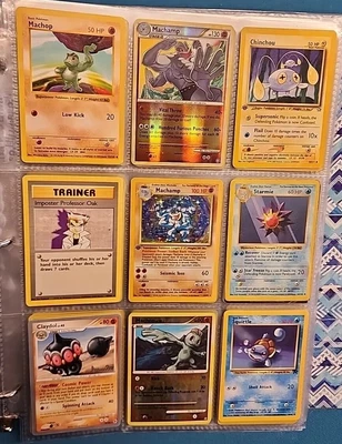 $5.50 • Buy Vintage Pokemon Card Collection Lot Binder Wotc Base Set Holos 1st Ed Shadowless