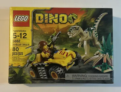 £37.58 • Buy Lego Dino Ambush Attack Set (5882) New NIB Sealed Retired + FREE SHIPPING!!