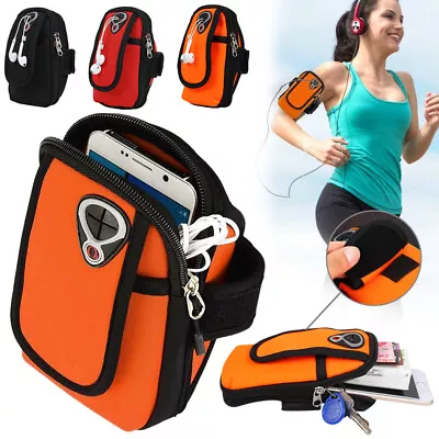 $14.59 • Buy Sport Running Jogging Gym Armband Bag Case Pouch For IPhone 14 13 12 11 Pro Max