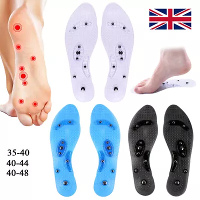 Stepsoothe Far Infrared Acupressure InsolesMassage Magnetic Therapy Foot Insole • £4.74