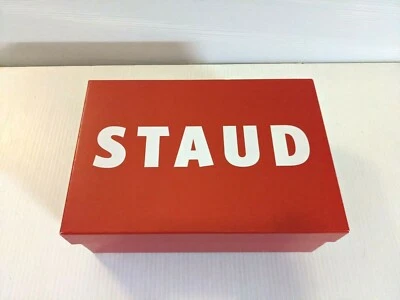 $14.99 • Buy Authentic Staud Red Empty Gift Storage Shoe / Booties Box 12  X 8  X 4.5 