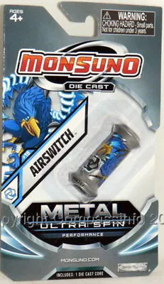 Monsuno Die Cast Metal Ultra Spin Core AIRSWITCH Wave 2 • $4.99