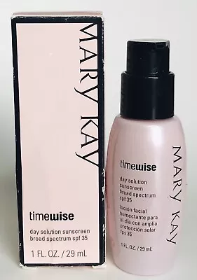 In Box Mary Kay Timewise Day Solution W/ SPF 35 Exp ~ Full Size ~ All Skin Types • $18.95