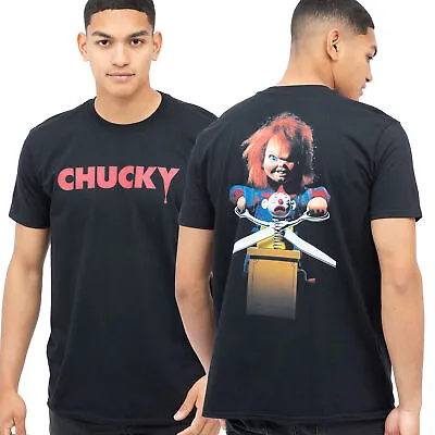 £9.09 • Buy Chucky Mens T-shirt Sorry Jack Black S-XXL Official