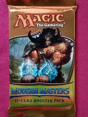 Modern Masters Booster - New And Unopened - Magic: The Gathering MTG • $41.69