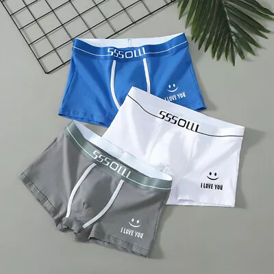 Men's Breathable Antibacterial Quick-Dry Comfortable Sports Underwear Leisure • $9.89