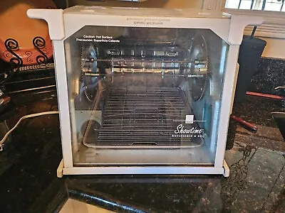 Ronco Showtime Rotisserie & BBQ Oven Model 4000 White Full Size TESTED • $119.99