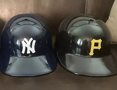 Lot Of 2 Laich 1969 Plastic Baseball Batting Helmets Vintage Full Size • $15