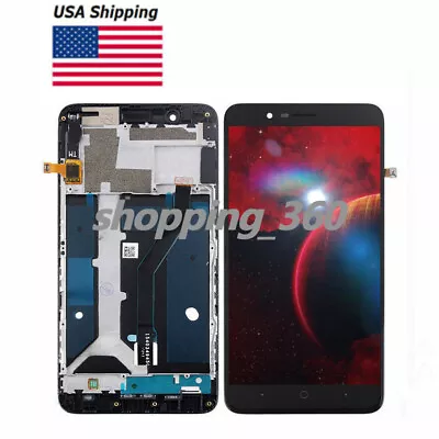 OEM FOR Sequoia ZTE Blade Z Max Z982 LCD DISPLAY TOUCH SCREEN Replace+Frame US • $27.43