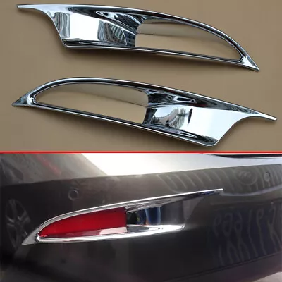 For Mazda 3 Sedan 2014-2018 Chrome Bumper Reflector Fog Light Cover Surrounds • $27.10