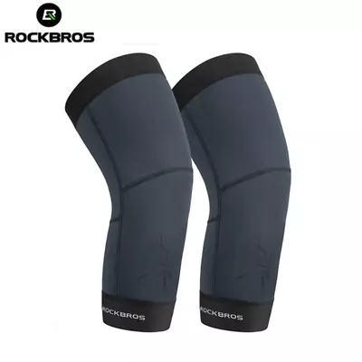 ROCKBROS Winter Knee Warmer Thermal Leg Warmer Knee Brace Cycling Knee Sleeves • $15.99