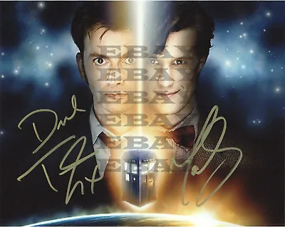 Matt Smith David Tennant Doctor Who  Autographed Signed 8x10 Photo Reprint  • $18.99
