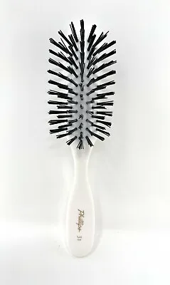 Phillips Brush 31 Nylon Bristles Hair Brush 7 Row Style Brush Teasing Brush Wht • $10.36