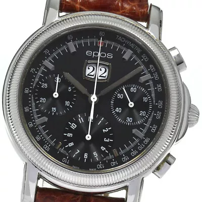 EPOS 3276 Big Date Chronograph Automatic Men's 778146 • $823.27