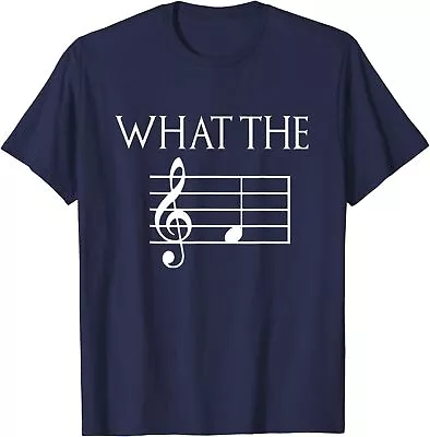 What The F Musical Note Cute Gift Unisex T-Shirt • $19.99