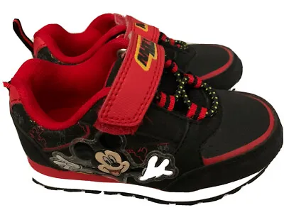 Mickey Mouse Disney Junior Light Up Kids Sneakers Shoe Size 7 • $19.50