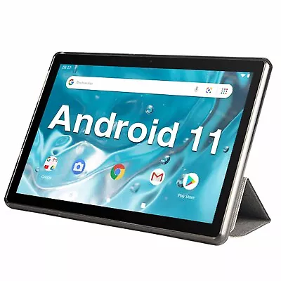 10.1  Wifi Tablet Android 11 Quad Core HD 4GB 64GB Computer Dual Camera Netflix • $79.98