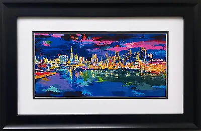 LeRoy Neiman  City By The Bay - San Francisco  CUSTOM FRAMED Ghirardelli Outlet • $79.99