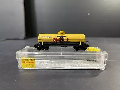  N Scale Micro Trains Line 65090/3 Shell Oil Company 39 Single Dome Car 110 R.27 • $35.10