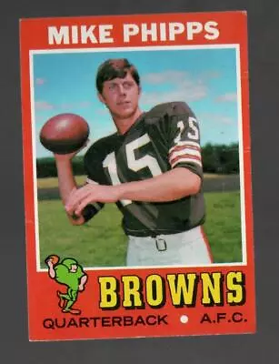 1971 Topps Mike Phipps Cleveland Browns #131 Excellent • $1.95