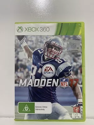 Madden NFL 17 - Microsoft Xbox 360 Great Condition • $32.95