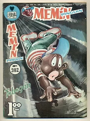 MEMIN PINGUIN #382 Tobogán Mexican Comic 1971 • $9