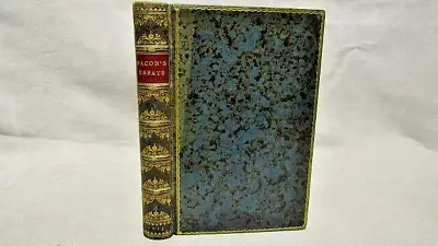 Bacon's Essays And Colours Of Good And Evil 1913 Signed Fine Binding Zaehnsdorf • $250