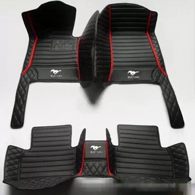 For Ford Mustang 1994-2020 Car Floor Mats Custom Auto Carpets Waterproof Mats • $45.77