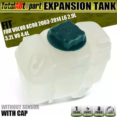 Engine Coolant Expansion Tank W/ Cap & Sensor For Volvo XC90 2003 2014 30760100 • $22.99