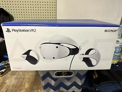 Sony PlayStation PS VR2 Headset Sense Controllers VR - White • $305