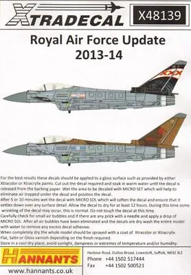 Xtradecal 48139 1:48 RAF 2014 Update • £8.09