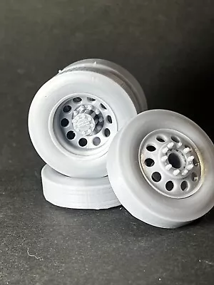 Resin 1/24 Scale 20 Inch Dually Model Car Wheels 1/24 1/25 Truck • $24.99