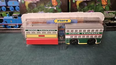 Learning Curve Thomas Wooden Railway Train 2008 Flora The Steam Tram NEW READ DC • $34.99