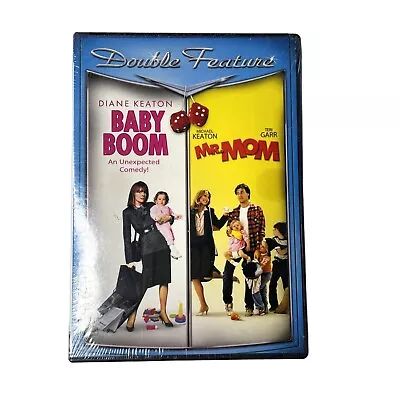 Baby Boom Mr Mom DVD Double Feature Michael Diane Keaton Ramis Garr SEALED U • $20.69