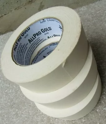 AllPro Gold 1.41 In X 60 Yd Professional Masking Tape 3 Brand New Rolls Lot  • $8.99