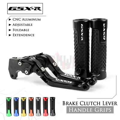 Brake Clutch Lever Handle Grip For SUZUKI GSXR 600 750 K6 06-10 GSX-R 1000 05-06 • $62.30