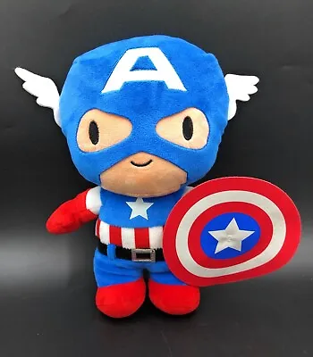 Marvel Universal Studios Captain America 9” Plush Soft Toy Comforter Super Hero • £9.99